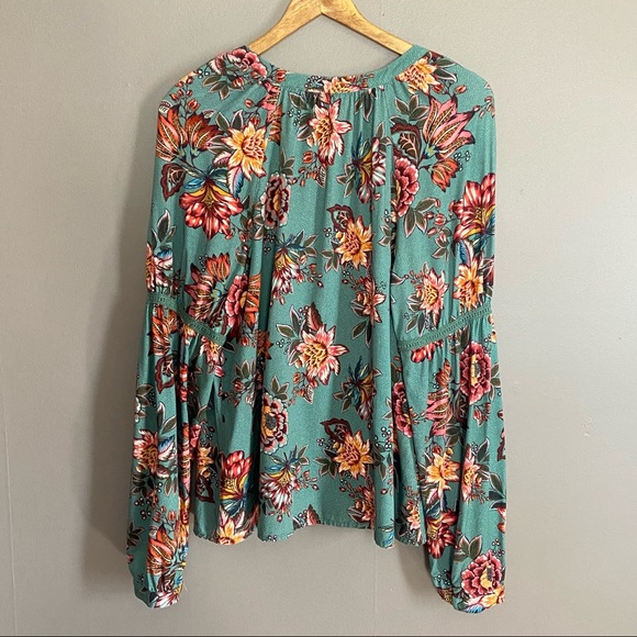 Sold Farm Rio X Anthropologie Paola Pleasant Top - Picture 7 of 13